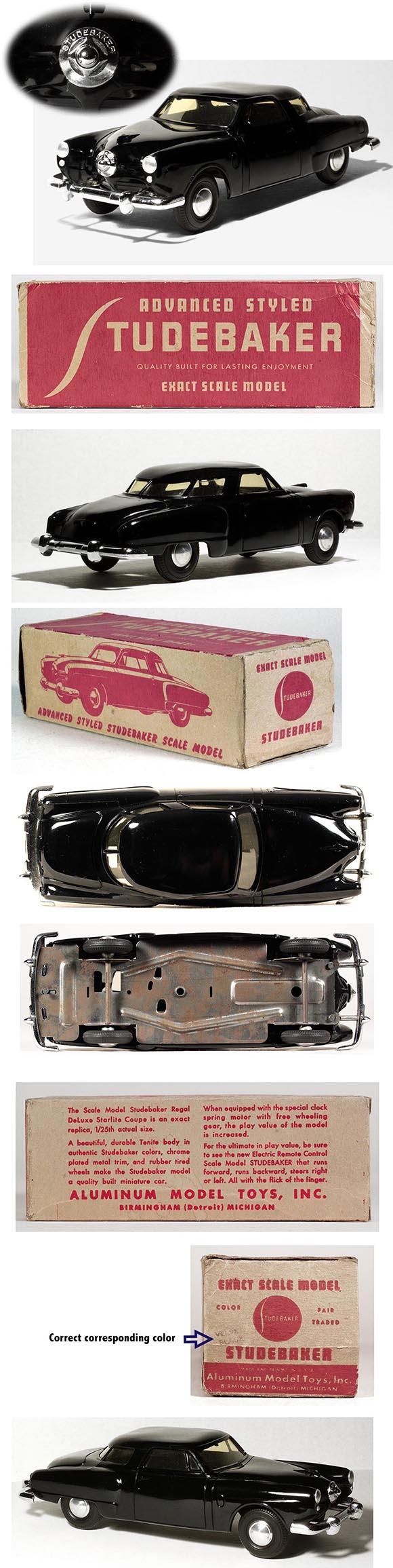 1950 AMT Studebaker Commander in Original Box